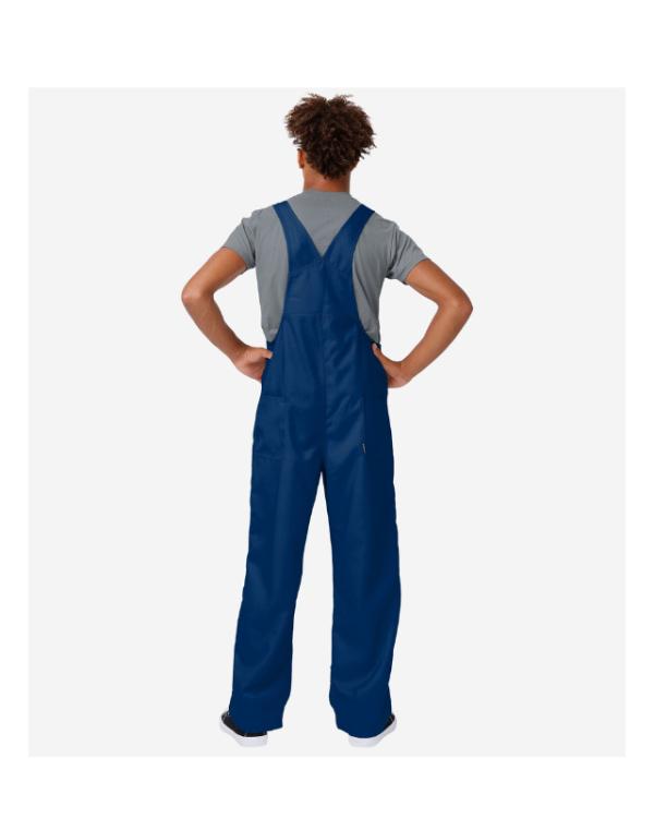 Dallas Cowboys Men’s Solid Wordmark Bib Overalls