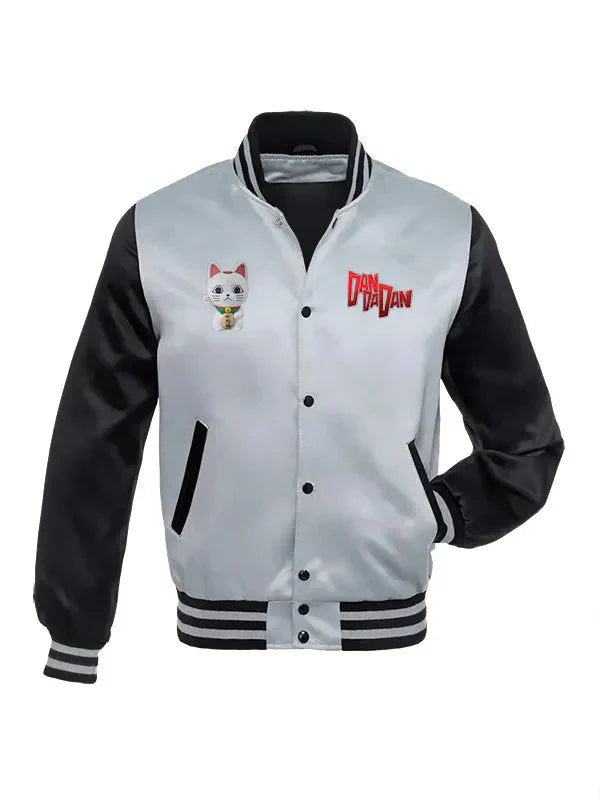 Dandadan Series S02 Varsity Bomber Jacket Clanton Jacket