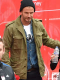 David Beckham Field Green Jacket Clanton Jacket