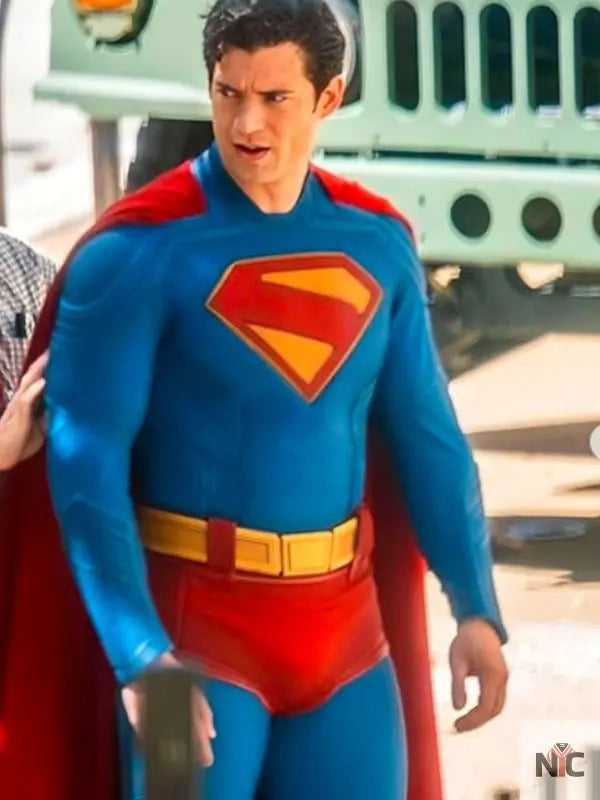 David Corenswet Superman 2025 Jacket Clanton Jacket