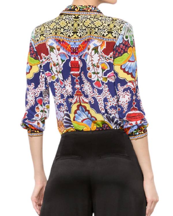 Days of Our Lives Cherie Jimenez Silk Blouse WorthVee