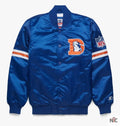 Denver Broncos Satin Varsity Jacket Clanton Jacket