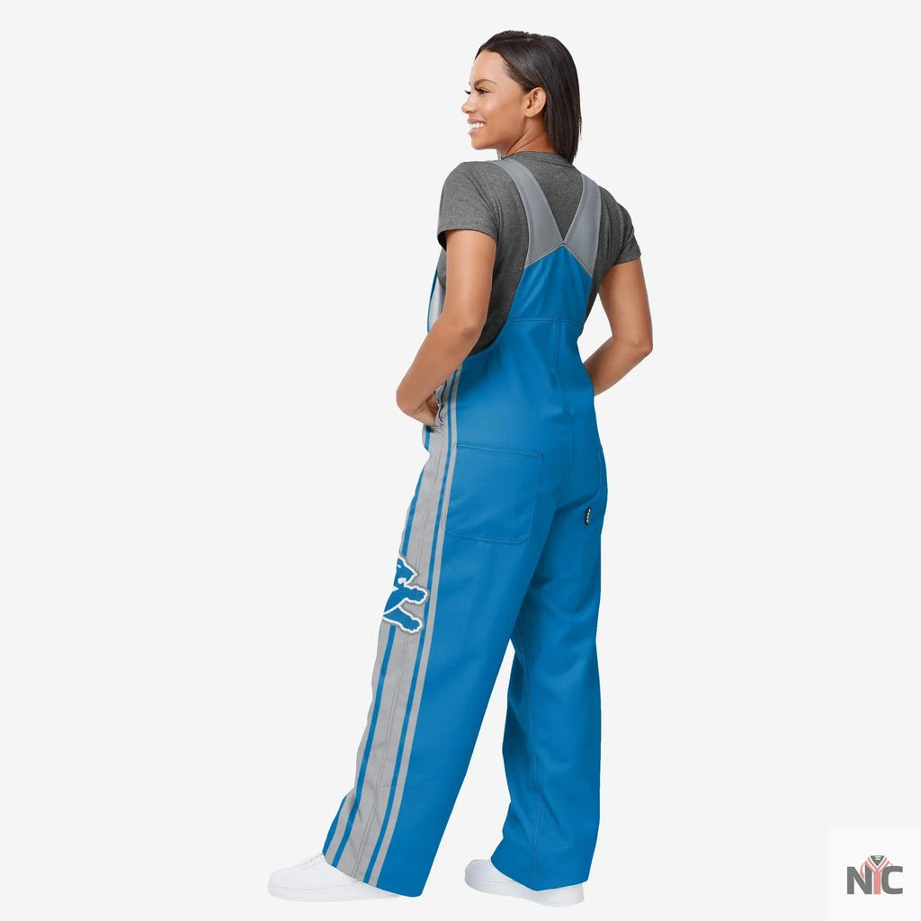 Detroit Lions Team Stripe Bib Overalls Clanton Jacket