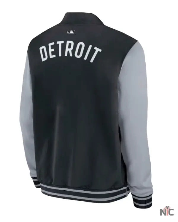 Detroit Tigers Dugout Bomber Jacket Clanton Jacket