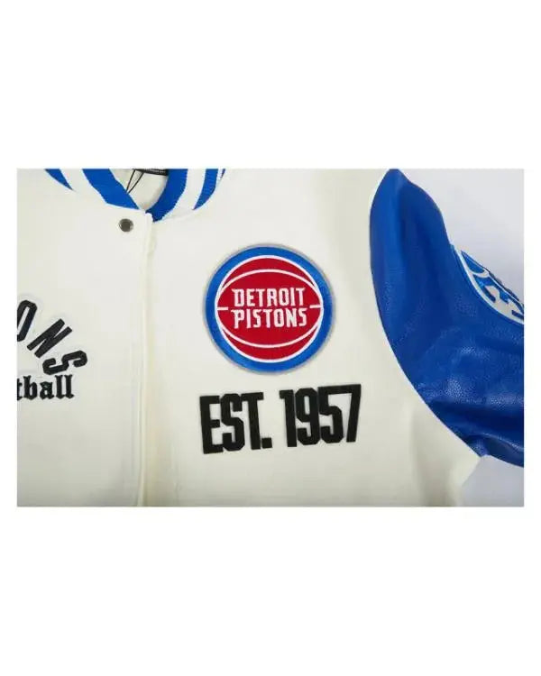 Detroit Pistons Pro Standard Modern Varsity Jacket