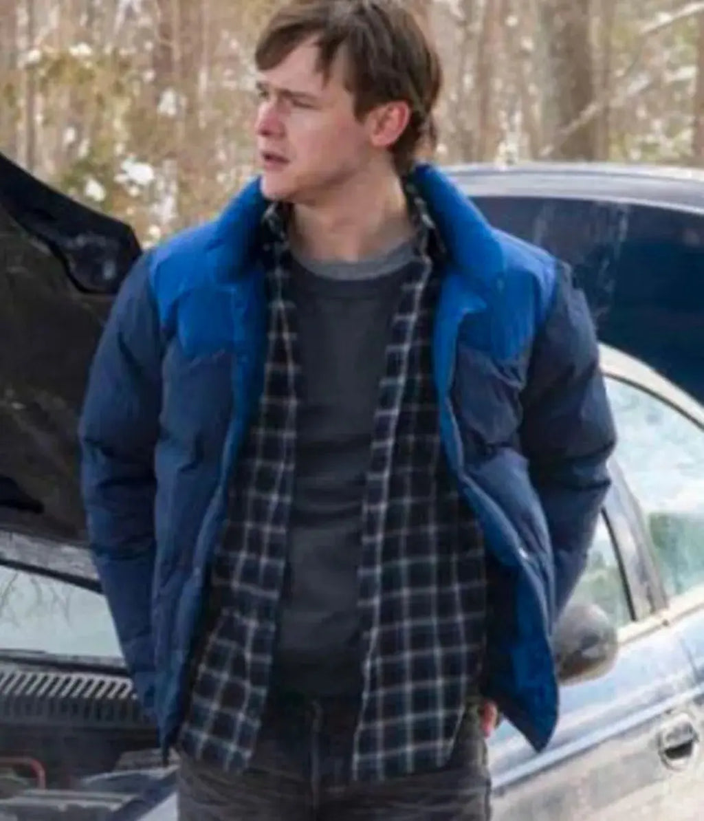 Dexter New Blood Jack Alcott Puffer Blue Jacket Clanton Jacket
