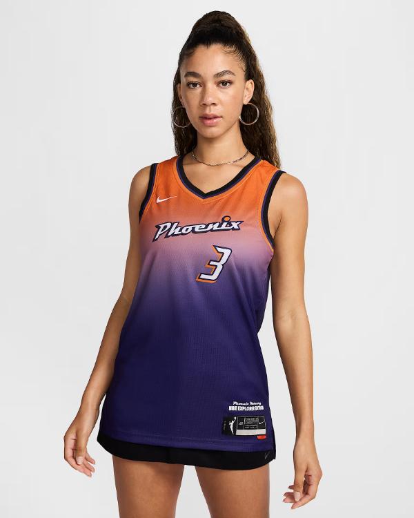 Diana Taurasi Phoenix Mercury Purple Victory Jersey Clanton Jacket