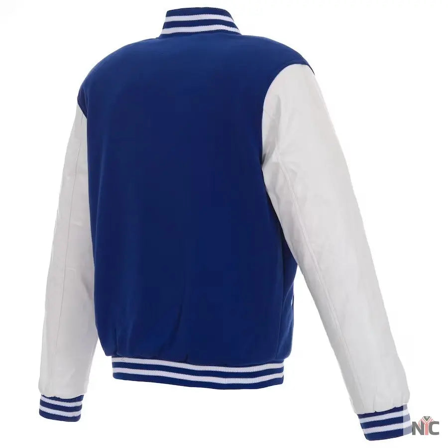 Dodgers Jh Design Full-snap Wool Varsity Jacket Clanton Jacket