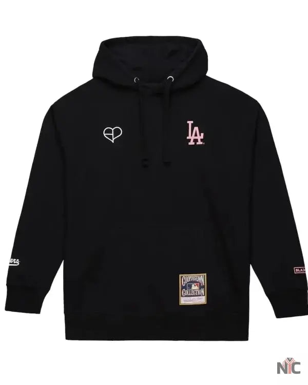 Dodgers Mitchell Ness X Blackpink Hoodie Clanton Jacket