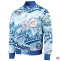 Dodgers Pro Standard Royal Allover Varsity Jacket Clanton Jacket