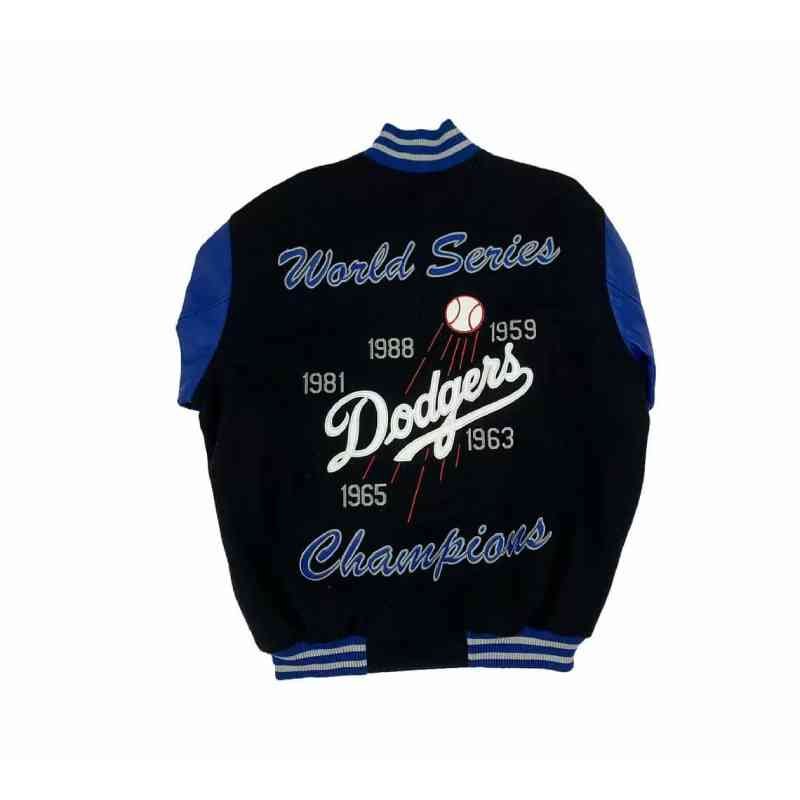 Dodgers World Series Champions Varsity Jacket Clanton Jacket