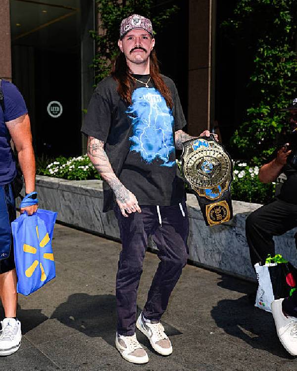 Dominik Mysterio NYC Black T-Shirt Clanton Jacket