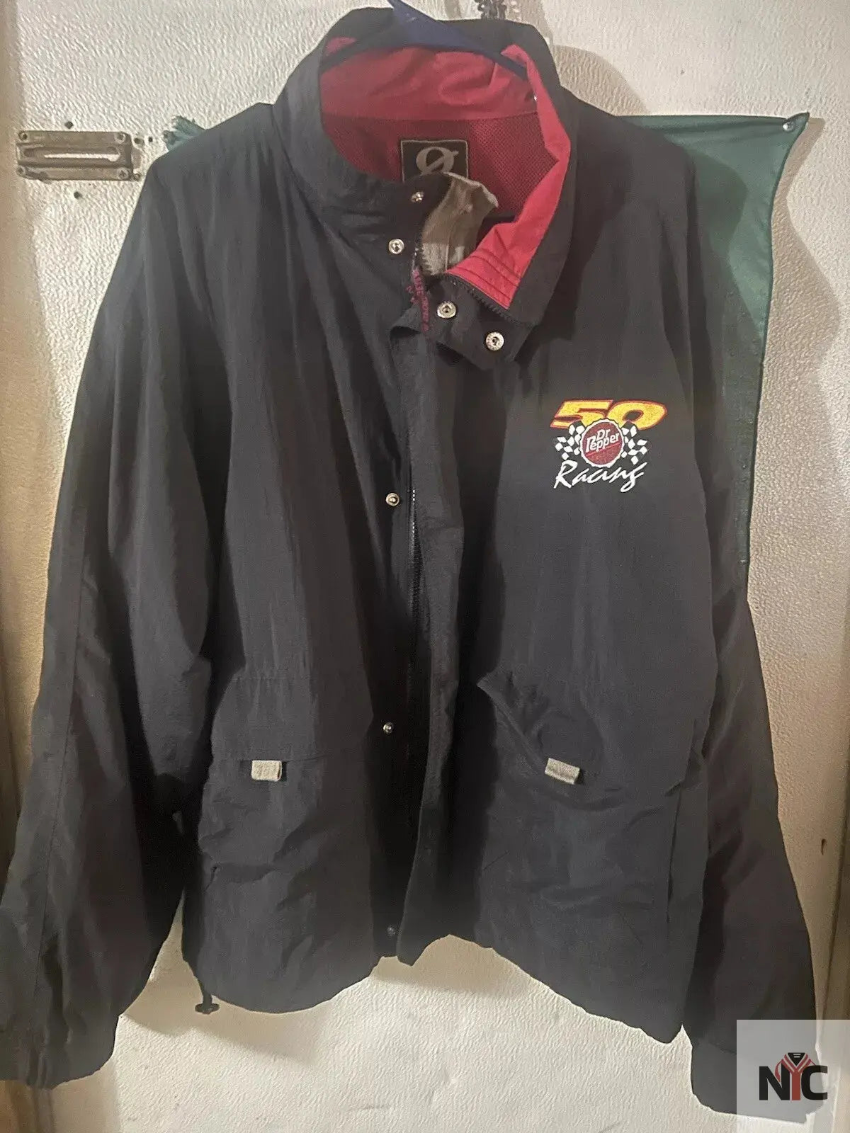 Dr Pepper Racing 50th Anniversary Windbreaker Clanton Jacket