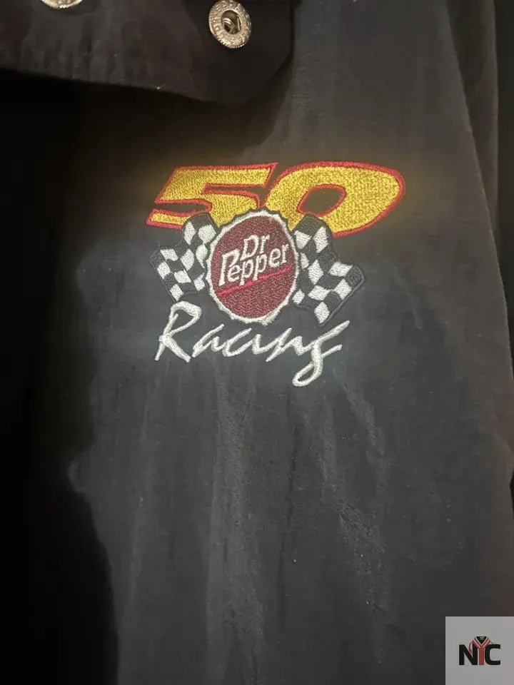 Dr Pepper Racing 50th Anniversary Windbreaker Clanton Jacket