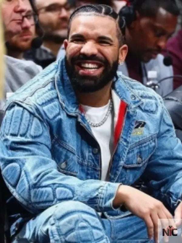 Drake Giali 21C JK Padded Denim Jacket Clanton Jacket