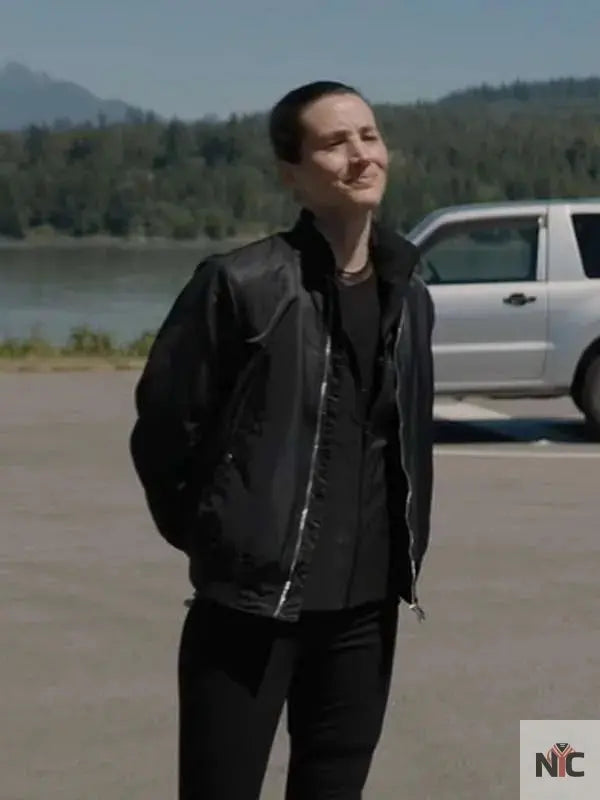 Duvall Monarch Legacy of Monsters S01 Black Jacket Clanton Jacket