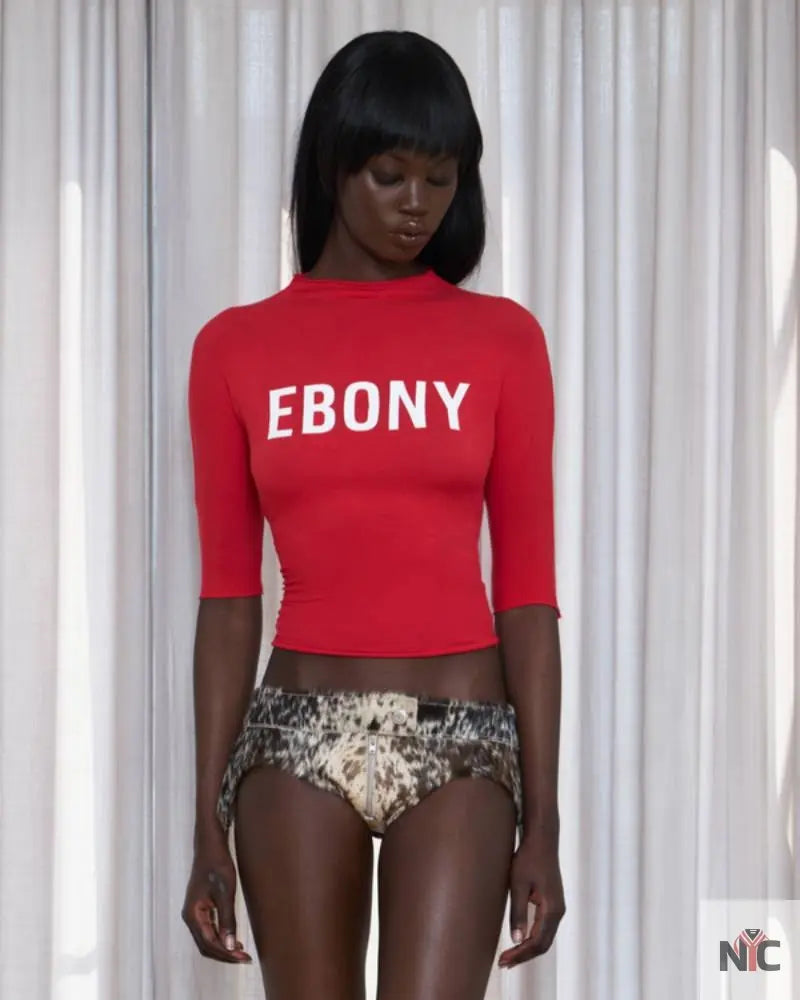 EBONY Top Red Clanton Jacket