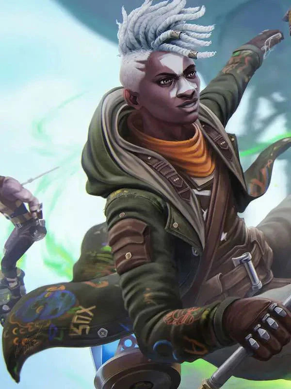 Ekko Arcane Green Hooded Jacket Shopotiny