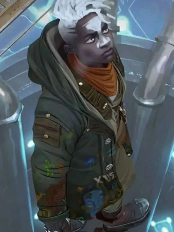 Ekko Arcane Green Hooded Jacket Shopotiny