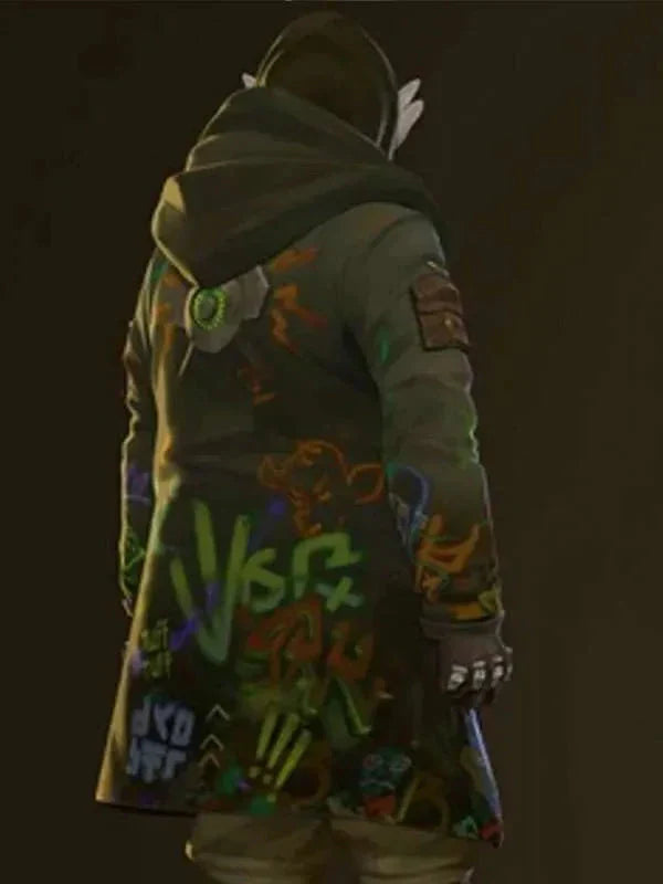 Ekko Arcane Green Hooded Jacket Shopotiny