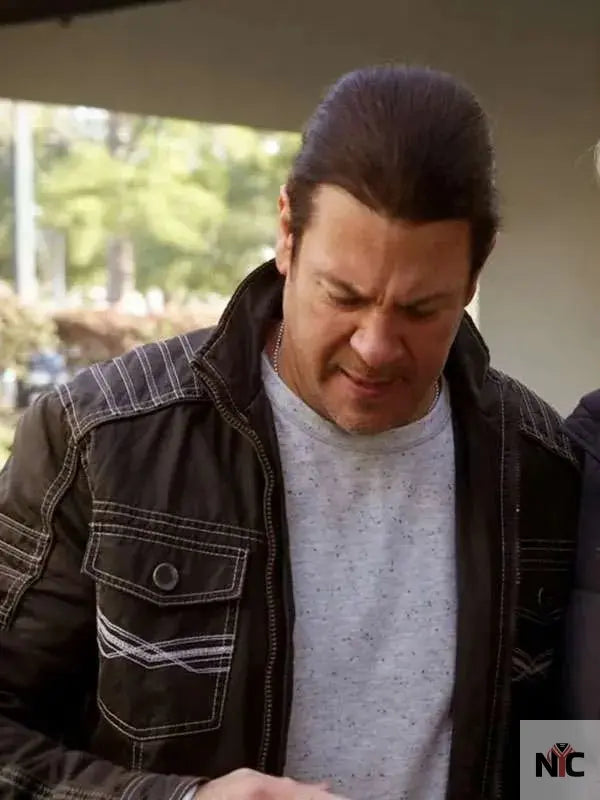Eliot Spencer Leverage Redemption S03 Black Jacket Clanton Jacket