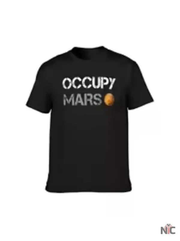Elon Musk Occupy Mars Black T-Shirt Clanton Jacket