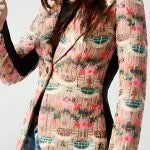 Elsbeth S02 Carrie Preston Jacquard Blazer