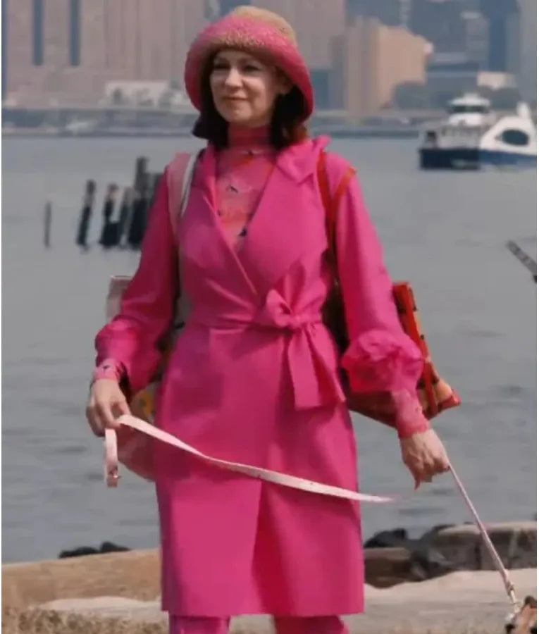 Elsbeth S02 Carrie Preston Pink Trench Coat