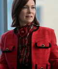 Elsbeth S02 Carrie Preston Red Tweed Jacket