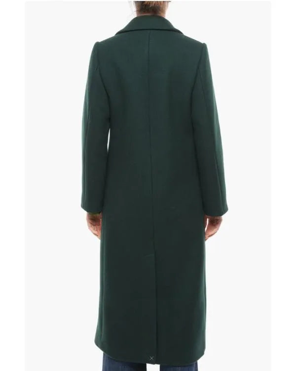 Elsbeth S03 Molly Price Green Single-Breasted Coat