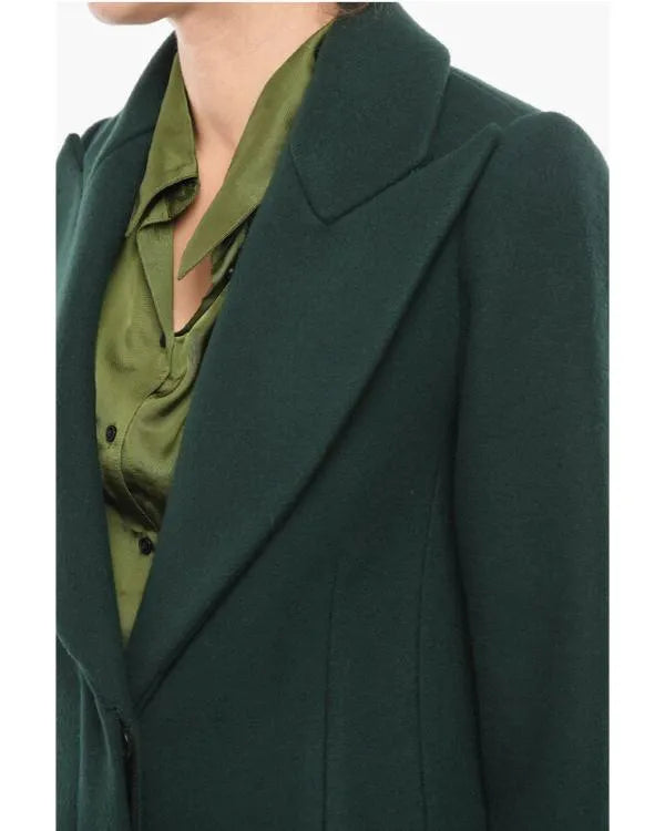 Elsbeth S03 Molly Price Green Single-Breasted Coat