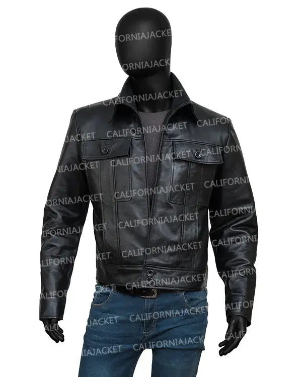 Elvis 2022 Austin Butler Leather Jacket