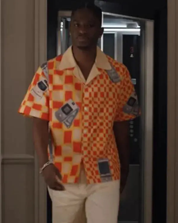Emily in Paris S05 Samuel Arnold Printed Shirt
