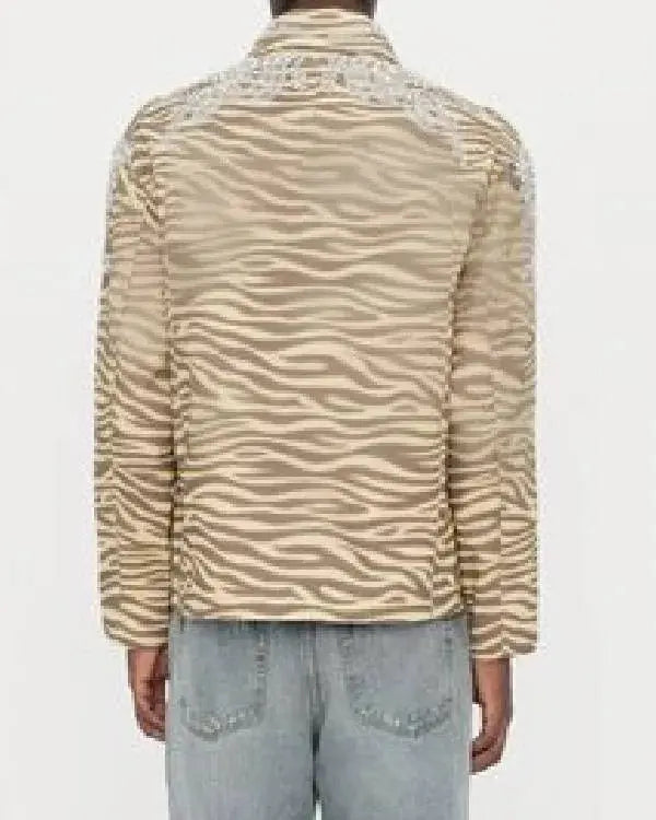 Emily in Paris S05 Samuel Arnold Zebra Print Jacket