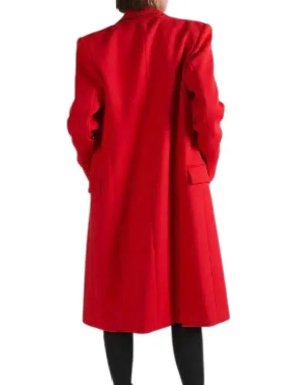Emily in Paris Season 5 Lily Collins Red Coat