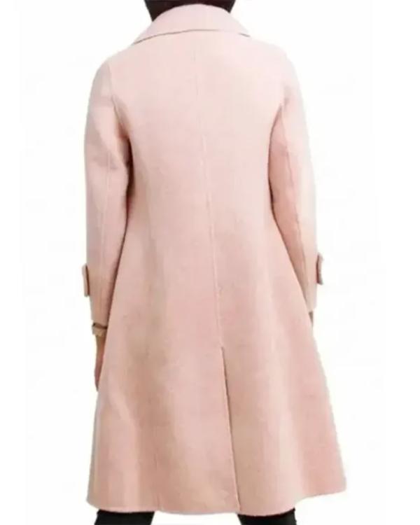 Emma Roberts About Fate Pink Coat