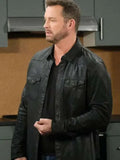 Eric Martsolf Days of Our Lives Leather Jacket Clanton Jacket