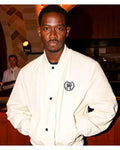 F1 The Movie Damson Idris White Bomber Jacket