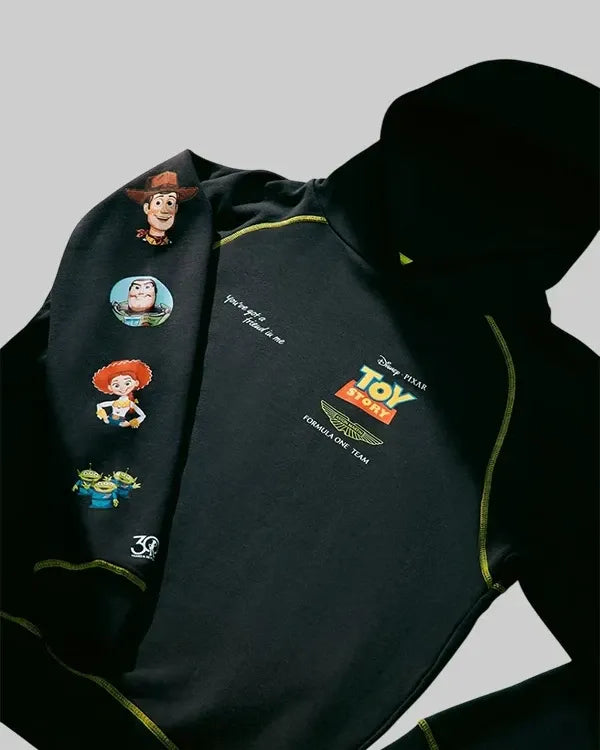 F1 Aston Martin X Toy Story Black Hoodie