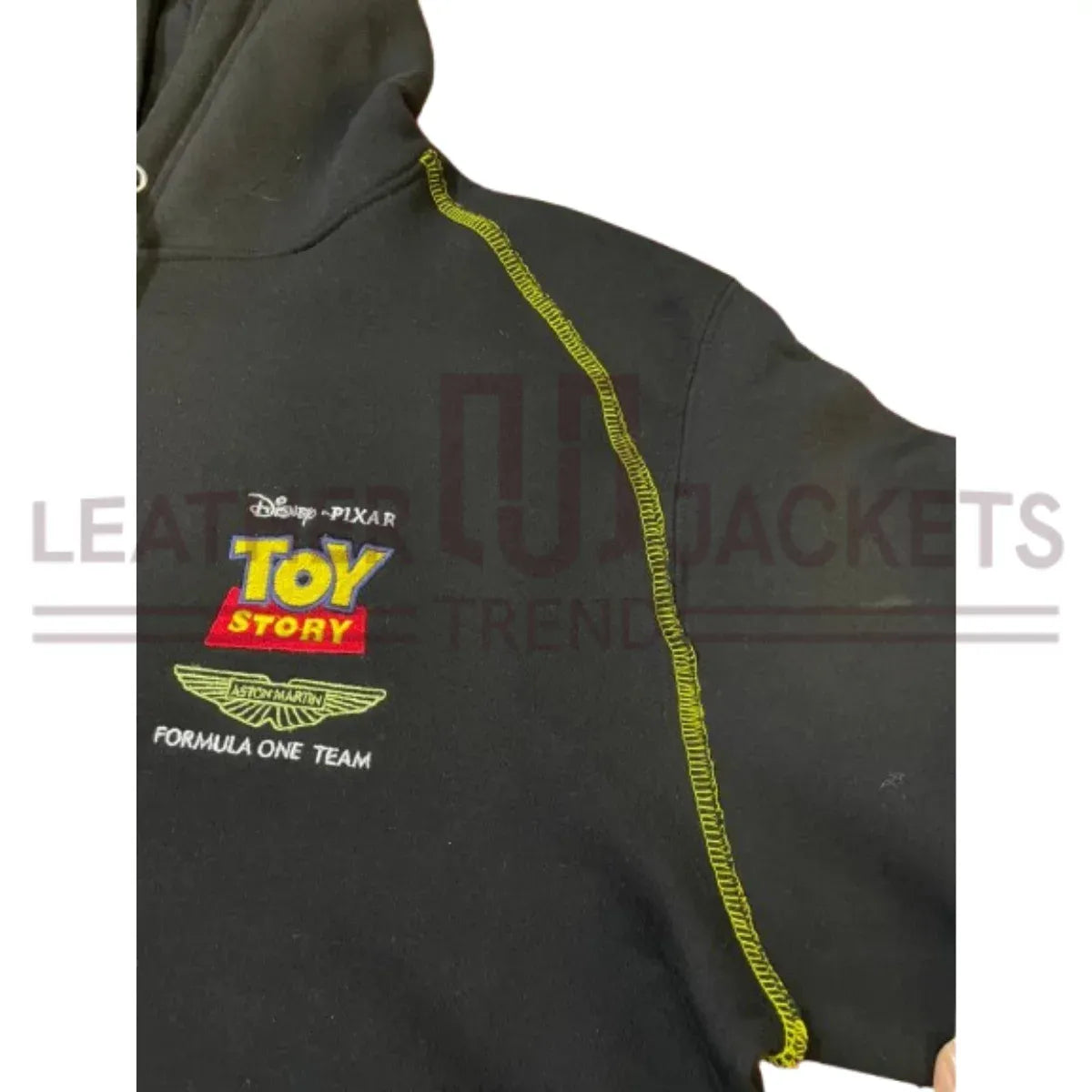 F1 Aston Martin X Toy Story Black Hoodie