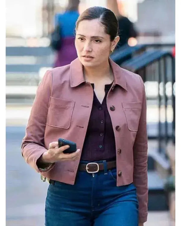 FBI S08 Juliana Aidén Martinez Pink Jacket