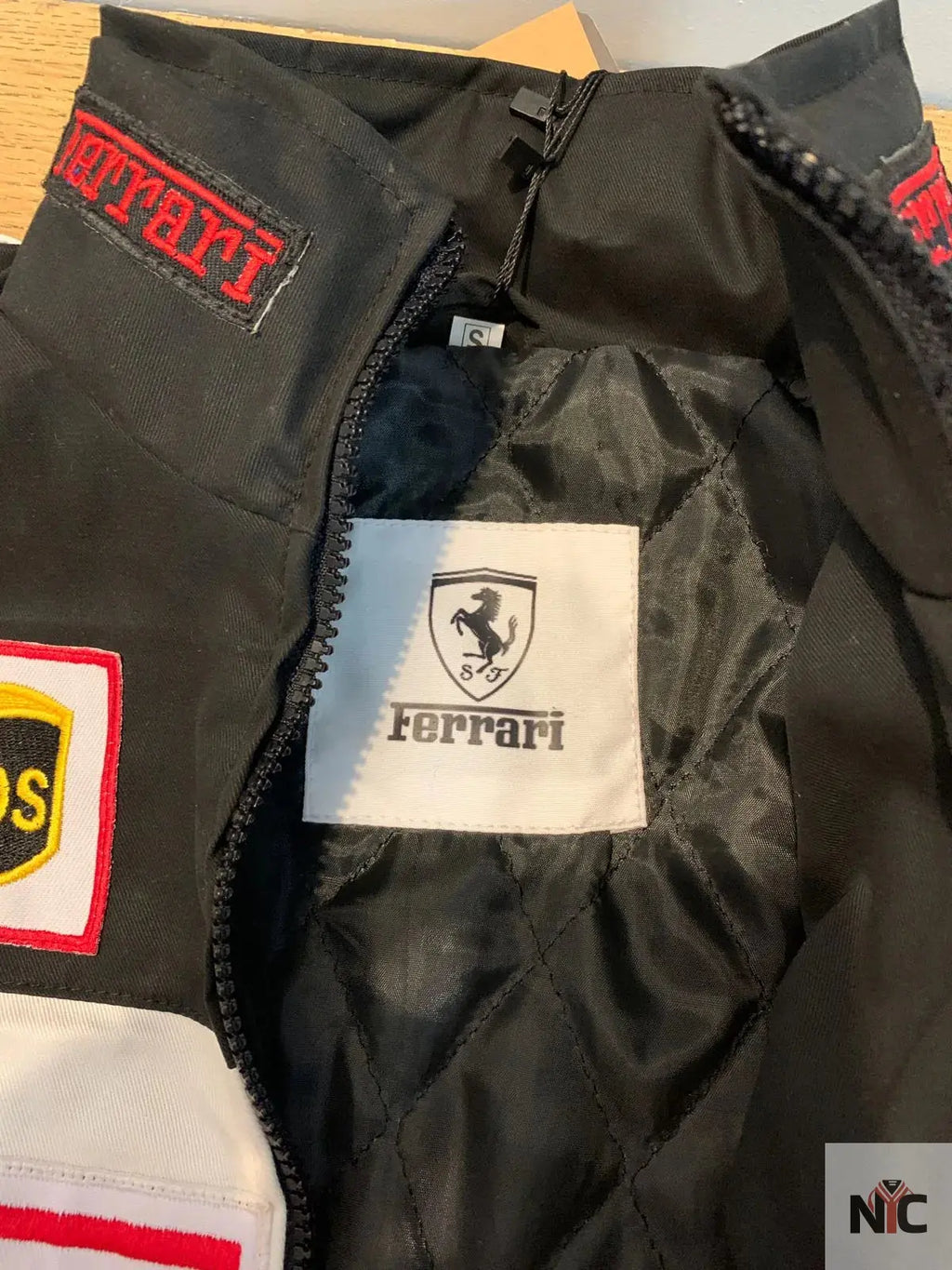 Ferrari F1 90s Vintage Racing Bomber Jacket Clanton Jacket