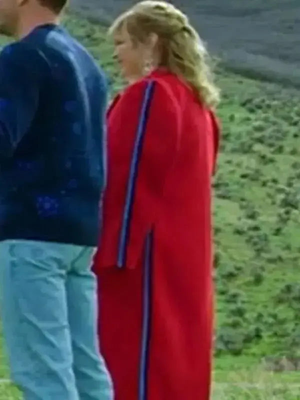 Finding Mr. Christmas S02 Melissa Peterman Red Coat