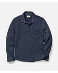 Finding Mr Christmas S02 Jonathan Bennett Blue Quilted Shacket