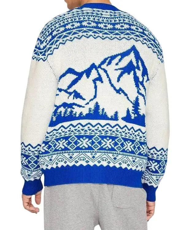 Finding Mr Christmas S02 V-Neck Mountain Cardigan