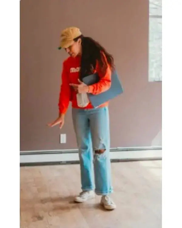 Fixer Upper Colorado Mountain House S01 Joanna Gaine Orange “Mother” Sweatshirt