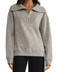 Fixer to Fabulous S07 Jenny Marrs Grey Half Zip Sweatshirt
