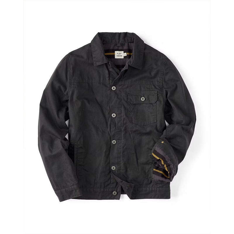 Flint And Tinder Waxed Trucker Jacket