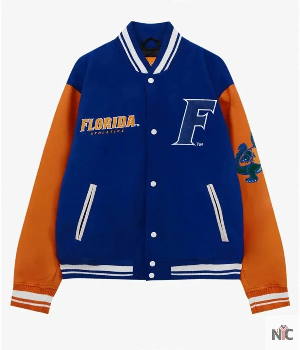 Florida Gators Letterman Royal Jacket Clanton Jacket