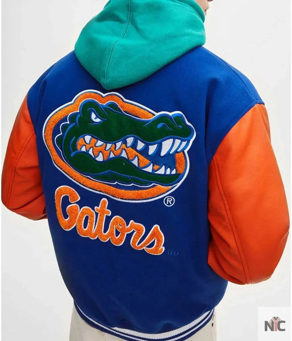 Florida Gators Letterman Royal Jacket Clanton Jacket